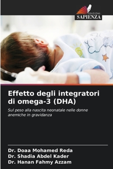 Paperback Effetto degli integratori di omega-3 (DHA) [Italian] Book