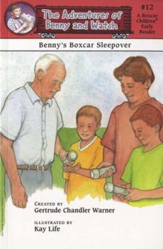 Paperback Benny's Boxcar Sleepover (Boxcar Children Early Reader #12) Book