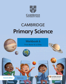 Paperback Cambridge Primary Science Workbook 6 with Digital Access (1 Year) Book