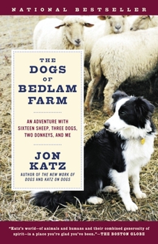 Paperback The Dogs of Bedlam Farm: An Adventure with Sixteen Sheep, Three Dogs, Two Donkeys, and Me Book