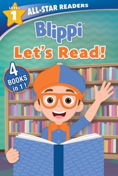 Paperback Blippi: Let's Read!: 4 Books in 1! Book
