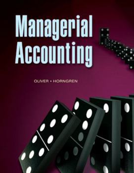 Hardcover Oliver: Managerial Accounting _p1 Book
