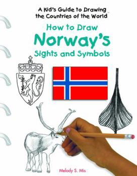 Library Binding How to Draw Norway's Sights and Symbols Book