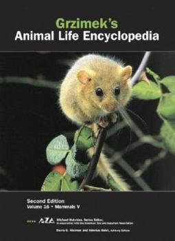 Hardcover Grzimek's Animal Life Encyclopedia: Mammals Book