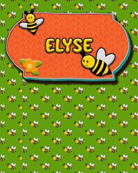 Paperback Handwriting Practice 120 Page Honey Bee Book Elyse: Primary Grades Handwriting Book K-2 Book