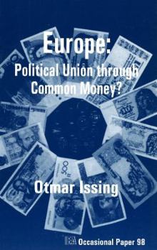 Paperback Europe: Political Union Through Common Money? Book