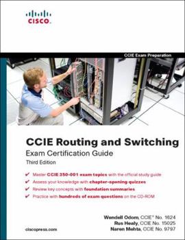 Hardcover CCIE Routing and Switching Exam Certification Guide [With CDROM] Book