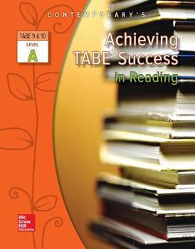 Paperback Achieving Tabe Success in Reading, Level a Workbook Book