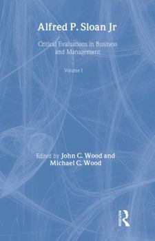 Hardcover Alfred Sloan Jr V 1 Book