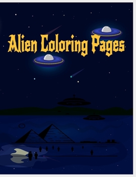 Paperback Alien Coloring Pages: 8.5 x 11 inches aliens coloring book