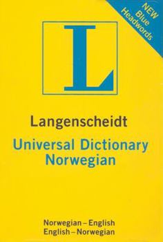 Langenscheidt Universal Norwegian Dictionary: Norwegian-English/ English-Norwegian (Langenscheidt Universal) - Book  of the Langenscheidt Universal Dictionary