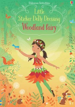 Paperback Little Sticker Dolly Dressing Woodland Fairy Book