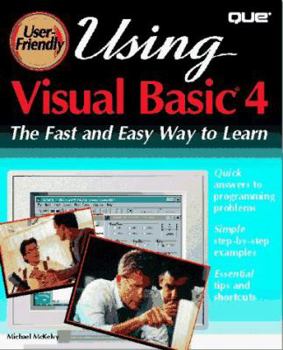 Paperback Using Visual Basic 4 Book