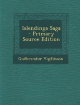 Paperback Islendinga Saga - Primary Source Edition [Icelandic] Book