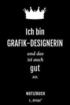 Notizbuch für Grafik-Designer / Grafik-Designerin: Originelle Geschenk-Idee [120 Seiten liniertes blanko Papier] (German Edition)