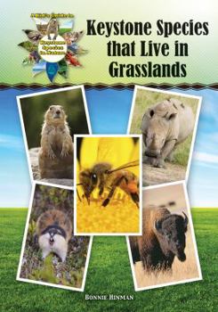 Hardcover Keystone Species That Live in Grasslands Book