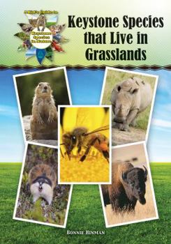 Hardcover Keystone Species That Live in Grasslands Book