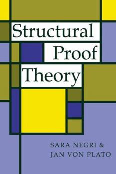 Paperback Structural Proof Theory Book