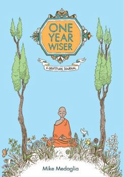 Hardcover One Year Wiser: A Gratitude Journal Book