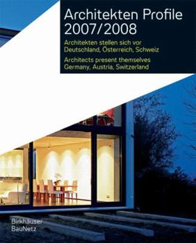 Hardcover Architekten Profile 2007/2008 (German and Elamite Edition) [German] Book
