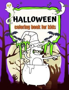 Paperback Halloween Coloring Book for Kids: Fun Halloween Coloring Pages Book