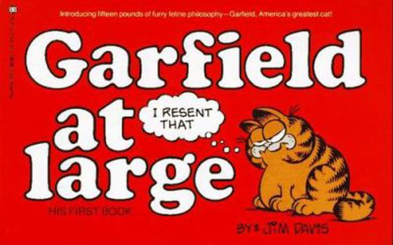 Paperback Garfield at Large Book