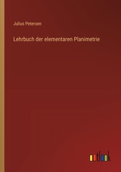 Paperback Lehrbuch der elementaren Planimetrie [German] Book
