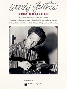 Paperback Woody Guthrie for Ukulele Book