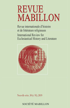 Paperback Revue Mabillon 30 (T. 91)/2019 [French] Book