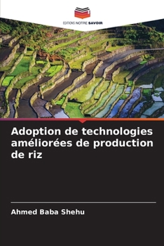 Paperback Adoption de technologies améliorées de production de riz [French] Book