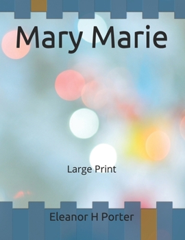 Paperback Mary Marie: Large Print Book