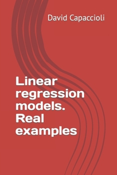 Paperback Linear regression models. Real examples Book