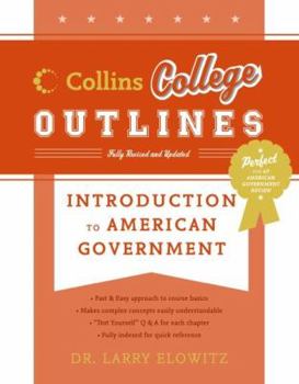 Paperback Introduction to American Government Book