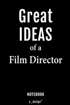 Notebook for Film Directors / Film Director: awesome handy Note Book [120 blank lined ruled pages]