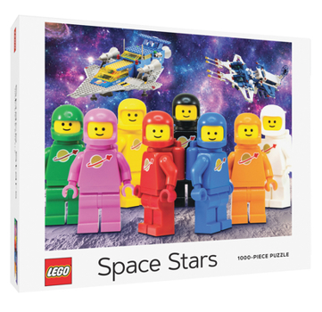 Board Game Lego Space Stars 1000-Piece Puzzle Book