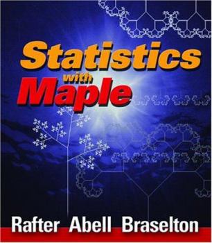 Paperback Statistics with Maple Book