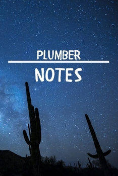 Plumber Notes: Plumber Career School Graduation Gift Journal / Notebook / Diary / Unique Greeting Card Alternative