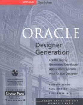 Paperback Oracle Designer Generation [With *] Book