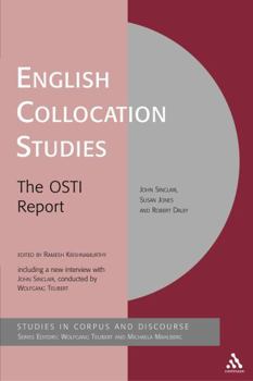 Paperback English Collocation Studies: The Osti Report Book