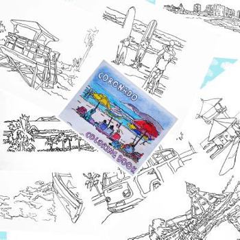 Paperback Coronado Coloring Book