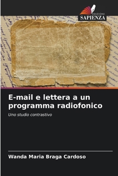 Paperback E-mail e lettera a un programma radiofonico [Italian] Book
