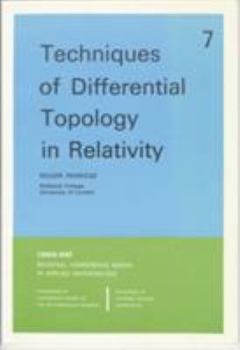 Paperback Techniques of Differential Topology in Relativity Book