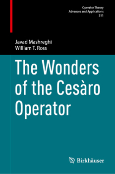 Hardcover The Wonders of the Cesàro Operator Book
