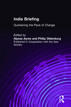 Paperback India Briefing: Quickening the Pace of Change Book