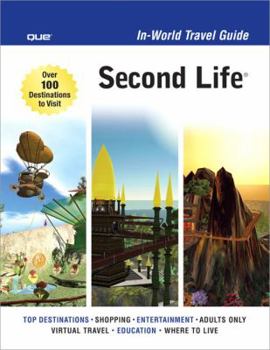 Paperback Second Life In-World Travel Guide Book