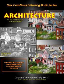 Paperback New Creations Coloring Book Series: Architecture Book
