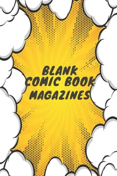 Paperback Blank Comic Book magazines: Blank Comic Book magazines Lovers / Write and Draw Your Own Comics magazines Gift, Variety of Templates for Creative ( Book