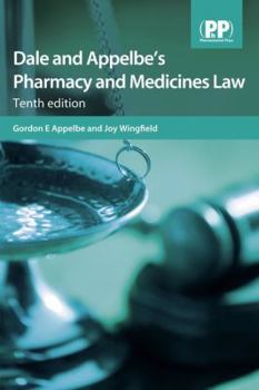 Paperback Dale and Appelbe's Pharmacy and Medicines Law Book