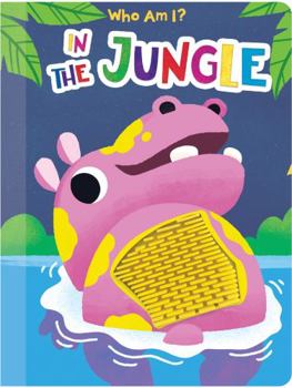 Board book In the Jungle - Silicone Touch and Feel Board Book - Sensory Board Book