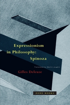 Paperback Expressionism in Philosophy: Spinoza Book